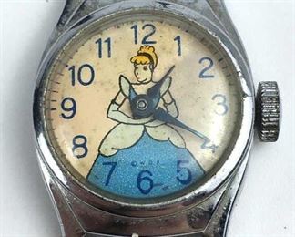 1960s Disney Cinderella Watch, Timex