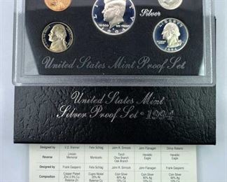 1994 U.S. Silver Proof Coin Set in Box