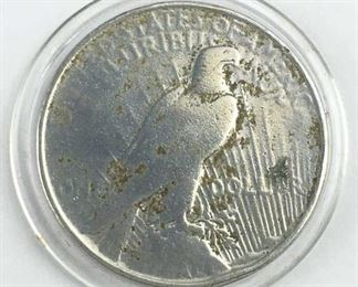 1922 Peace Silver Dollar, Details