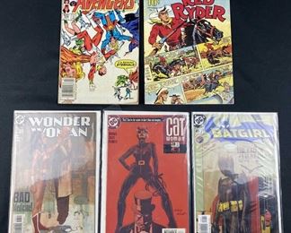 (5) Assorted DC/Marvel & More Comicbooks