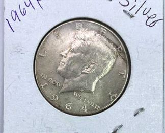 1964 Silver JFK Half Dollar