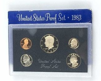 1983 US Mint Proof Coin Set