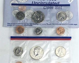 1998 US Mint Uncirculated Mint Coin Set