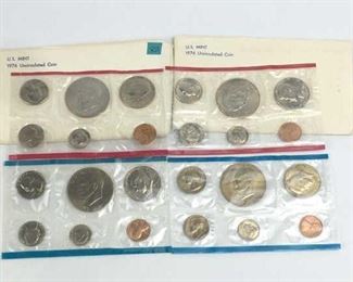 (2) 1976 US Mint Uncirculated Coin Sets