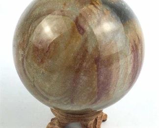 Banded Agate Crystal Sphere