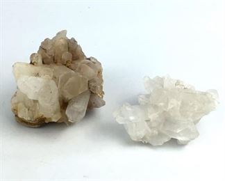 (2) Quartz Crystal Cluster