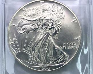 1995 American Silver Eagle 1oz .999