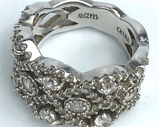 Sterling Silver CZ Ring