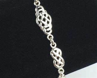 Sterling Silver Celtic Knot Bracelet