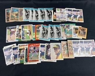 Rickey Henderson Cards Collection