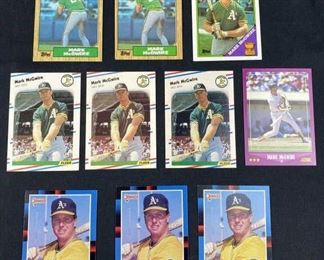 Mark McGwire Cards Collection