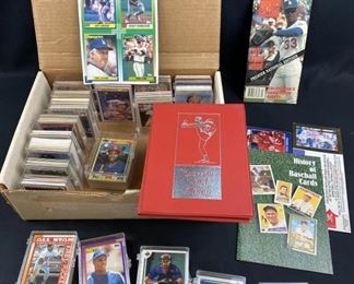 Retro Baseball Cards Collection w/ Extras