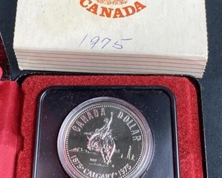 1975 Canada Silver Dollar