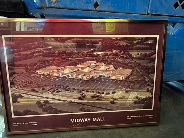 Aerial Photo of MIDWAY Mall! A piece of history!