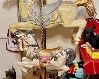 Carousel horses