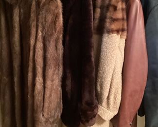 Furs and vintage jackets