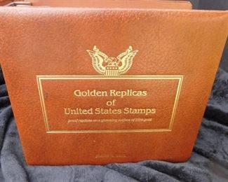 Golden Replicas of United States Stamps (22kt gold)