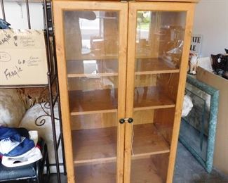 Wood & Glass Display Case