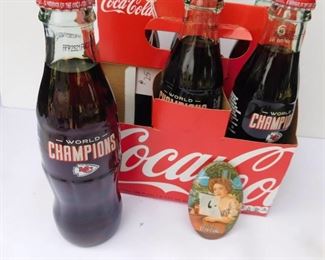 World Champion KC Chiefs Coca Cola 6 Pack & More!