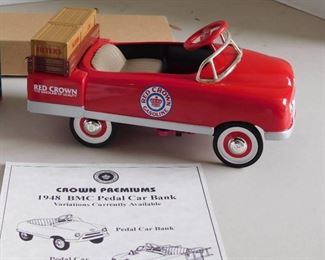 Limited Edition Bank, Collectable Ltd Pedal Car 1/6 Scale Bank