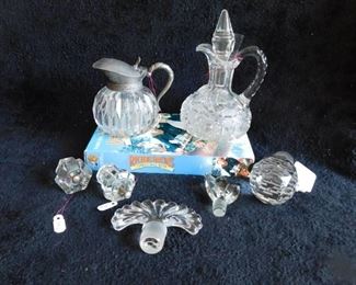 Vintage Glass Knobs & Glassware Collection