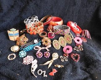 Think Pink... & Red! Collection of Bracelets & Brooches
