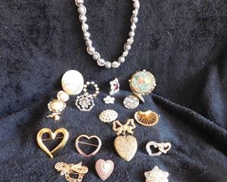 Vintage & Modern Hearts & Flowers Jewelry Collection