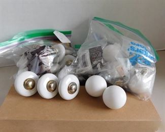 Vintage Style Enamel Pulls