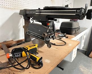 Sears Craftsman 10 inch Radial Saw 
