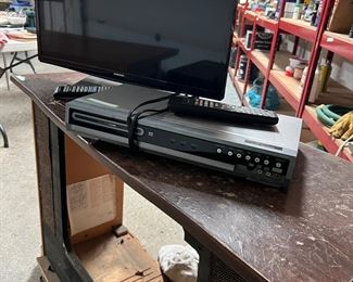 Many TV’s + DVD players 