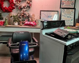 Kenmore Gas Stove 
Pride Victory 10 Scooter 