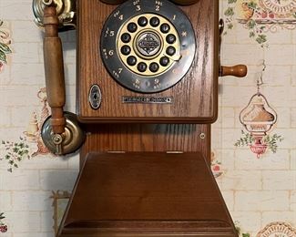 Thomas Antique Wall Phone 