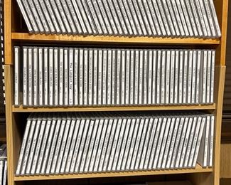 Hundreds of catalogued movies on DVD