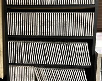 Hundreds of catalogued movies on DVD