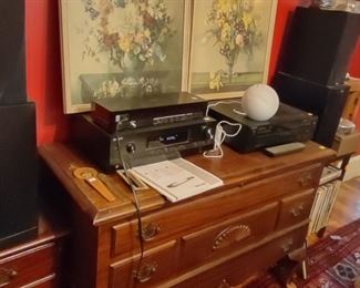 Hope chest and electronics 