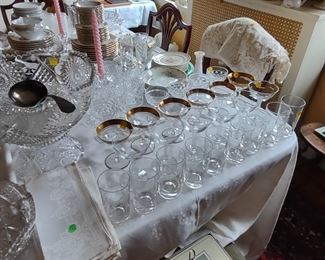 Lots of glassware sets