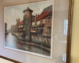 Nice painting signed and numbered