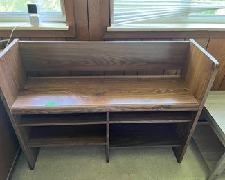 Hutch addition to desk