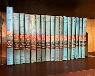 Set of 13 Hardy Boys mysteries, c. 1950s-1960s.