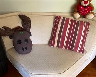 Part of 4-piece MCM sectional, c. 1950s-1960s.