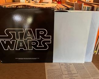 Original "Star Wars" double-album soundtrack on vinyl.