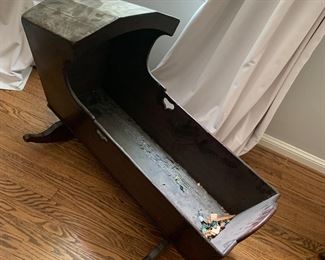 Antique cradle 