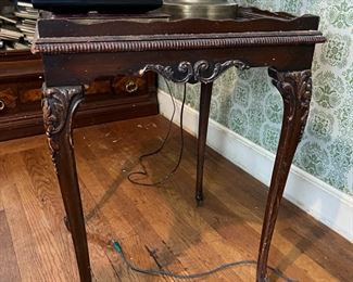 Antique Side Table w/ French Look $50