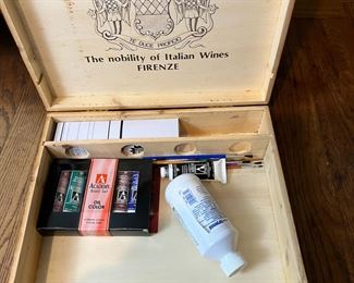 SOLD Painting Supplies $10