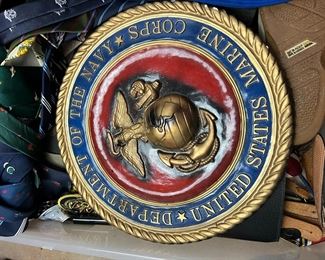 USMC Marine Corps Plaque $15