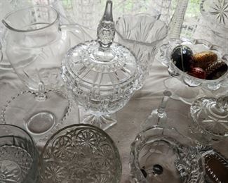 crystal and glassware