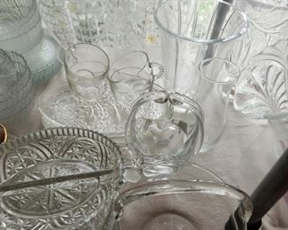 crystal and glassware