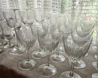 crystal and glassware