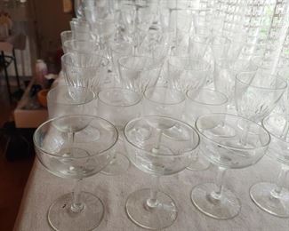 crystal and glassware