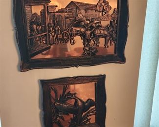 copper wall decor